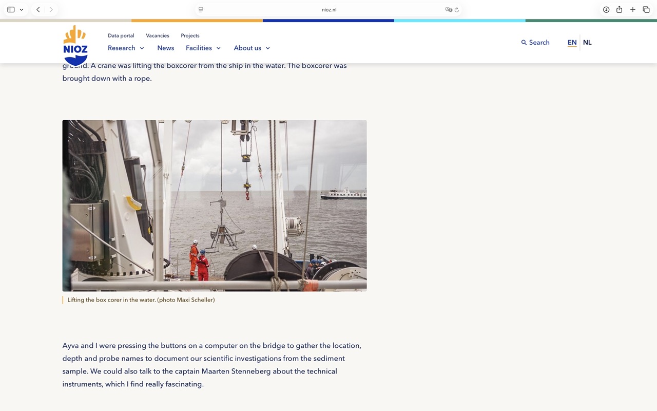 NIOZ Maxi Scheller science marine research 